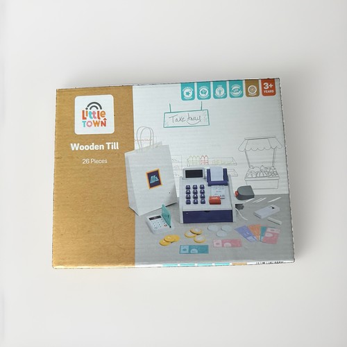 Aldi wooden toy event little - wooden,
