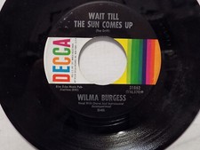 WILLMA BURGESS Baby/WAIT TILL