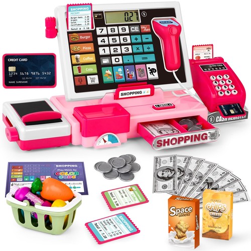 Toy till cash - till,