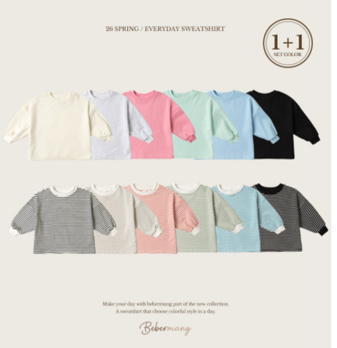 White green shirt x2pcs - &,